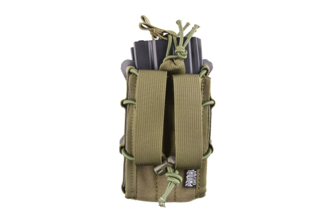 Double Universal Open II Magazine Pouch -Olive
