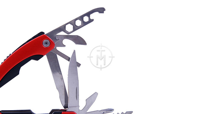 niezbednik multitool czerwony