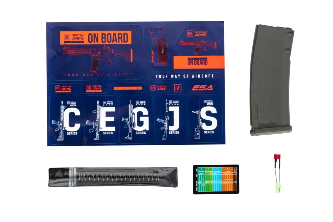 Specna Arms SA-F05-RL FLEX™ Light Ops Stock/ New Receiver HAL ETU™ Gen. 2 Olive airsoft Carbine