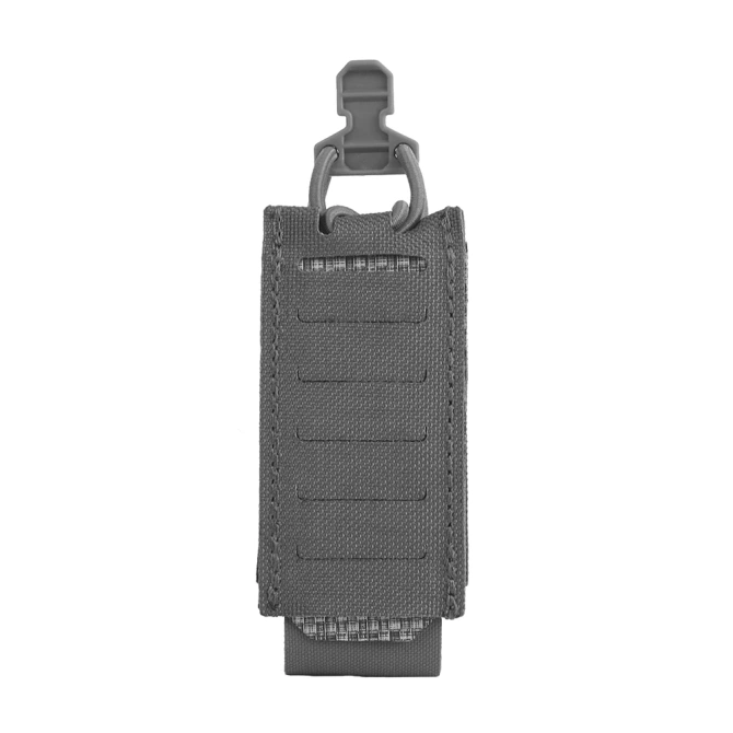 Wosport flexible magazine pouch for MG-123 pistol magazine Grey