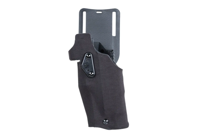 Wosport GB-87 holster with adapter and flipper (left-handed version) Black