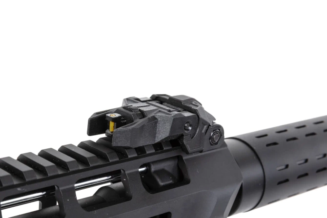 airsoft SRC DUAL POWER SR4 ZAROS-S GBB carbine with CO2 magazine