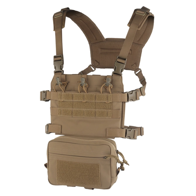 Chest Rig Vest Wosport VE-107 Coyote Brown