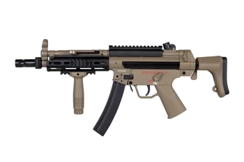 Airsoft submachine gun JG Works MP5-808 Tan
