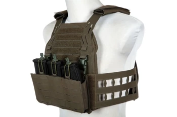 Laser-Cut plate carrier Stegadon - Olive