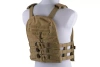 Plate Carrier w/ Removable Panel Tactical Vest - Tan