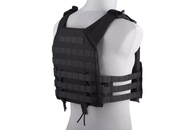 Rush Plate Carrier Tactical Vest - Black