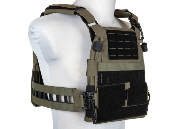 Kamizelka Taktyczna typu Plate Carrier Specna Arms Tactical QR III Oliwkowa