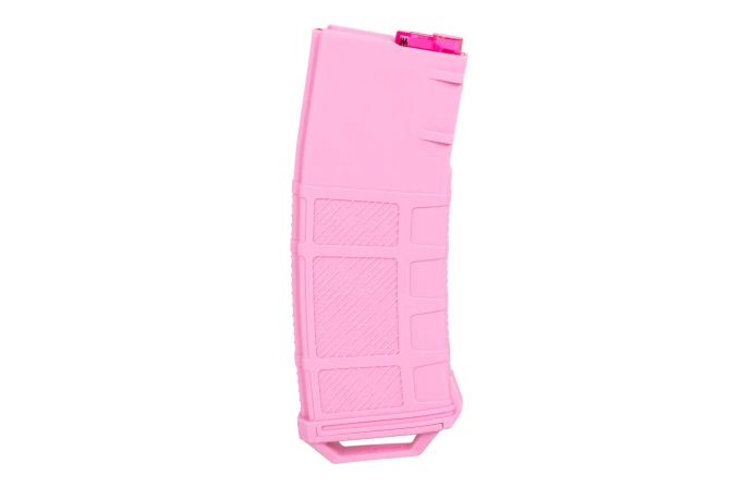 Mid-cap magazine 250 rounds AMAROK Type A for M4/M16 replicas Pink