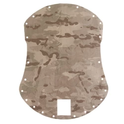 Uniwersalne maskowanie na hełm Wosport Laser Cut Cover Multicam Arid