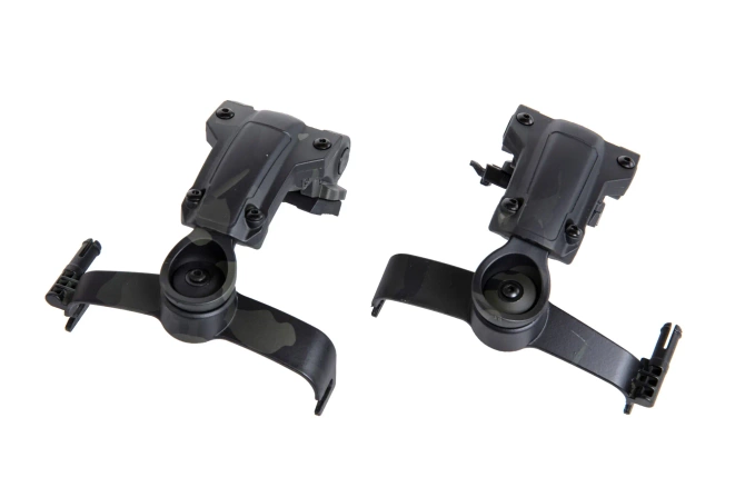 Adapter słuchawek typu Comtac Woport na szyny typu ARC (Typ AMP) Multicam Black