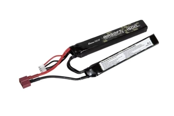 Li-Po Gens ace 25C 1500mAh 3S1P 11.1V battery - nunchuck