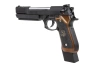 WE GP331 BIOHAZARD airsoft pistol - Mod. B. Burton Brown Grip (Single only)