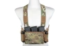 Kamizelka typu Chest Rig Pew Tactical CR03 Multicam