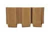 Triple magazine pouch 5.56 mm Wosport Coyote Brown
