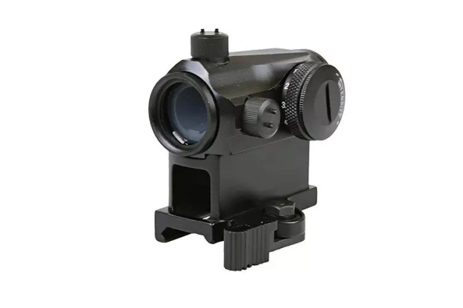 A1 replica collimator sight with QD mount - black