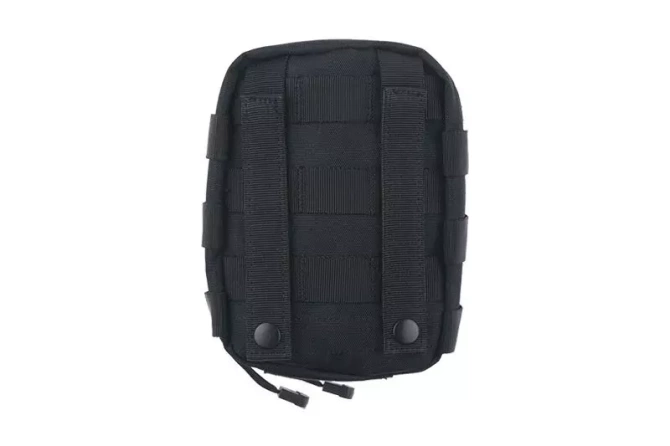 MOLLE Cargo Pouch with Pocket - Black