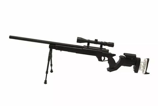 MB05DUPV (Reinforced) Sniper Rifle Replica with Scope and Bipod