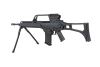 SRC DUAL POWER SR36E GB-301 airsoft carbine with bipod and scope Black