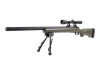 SW-04J Army sniper rifle replica (with scope and bipod) - olive