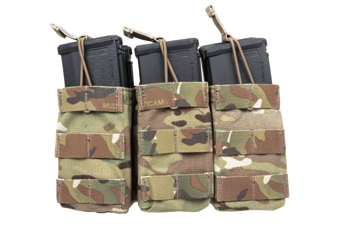 Triple Open loader for magazines type 7.62 Emerson Gear Multicam