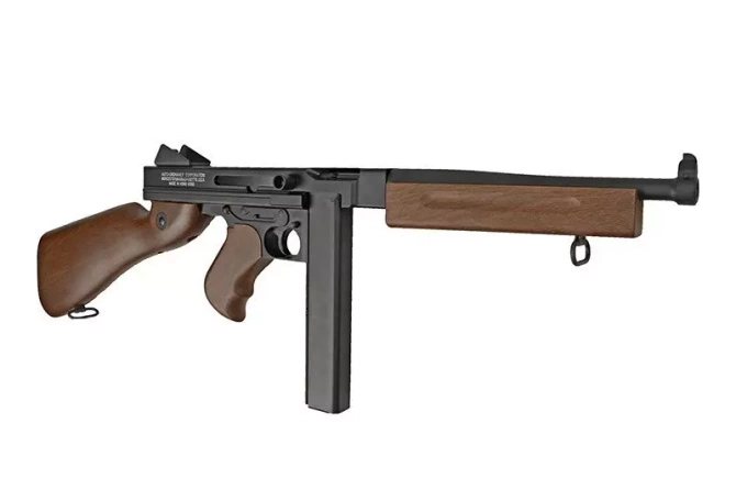 Replika pistoletu maszynowego Thompson M1A1 Military