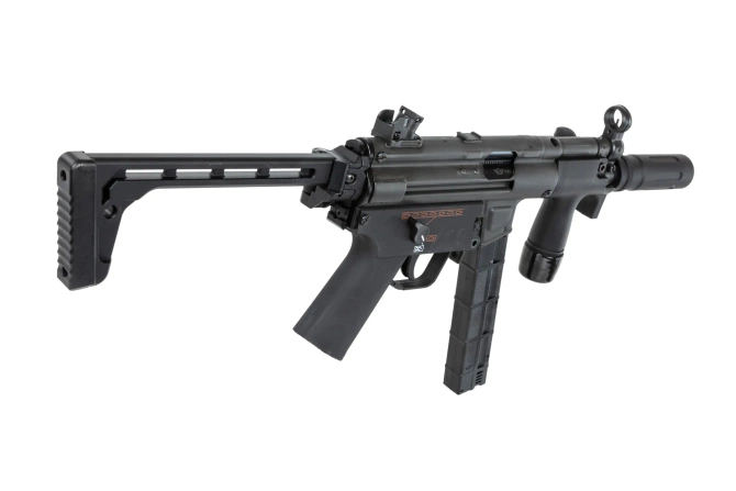 airsoft BOLT Airsoft SWAT K (B.R.S.S) submachine gun with dummy sound suppressor
