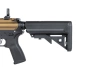 Karabinek ASG Specna Arms RRA M4 SA-E25 HAL ETU™ Chaos Bronze z pomarańczowym urządzeniem wylotowym