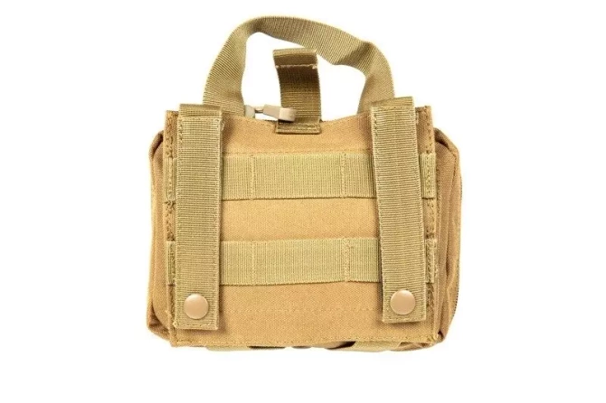 MOLLE rip-off med pouch - tan