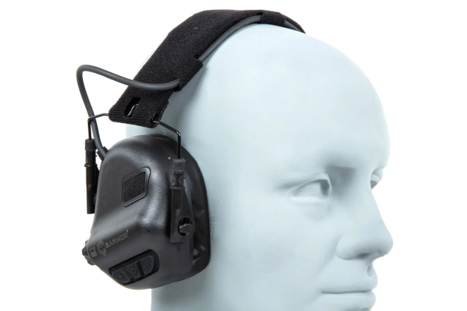 Earmor M31 Plus Black active hearing protectors
