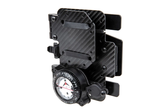 Tactical phone holder with compass FMA TB1451-B Black