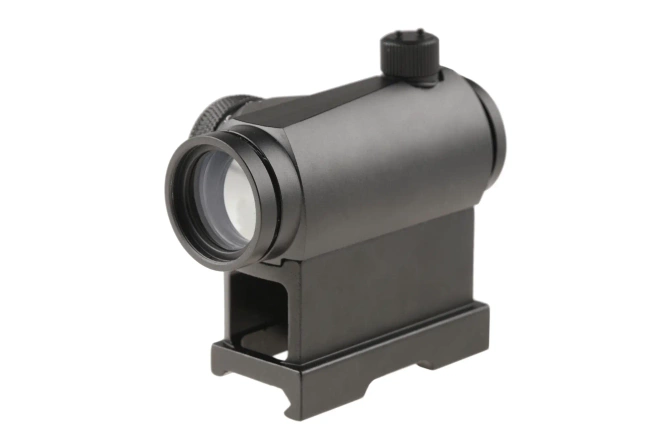 Replika celownika kolimatorowego Compact III (montaż wysoki + niski) - czarna