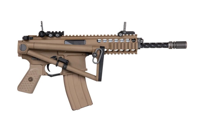 Replika subkarabinka WE-PDW GBBR - tan