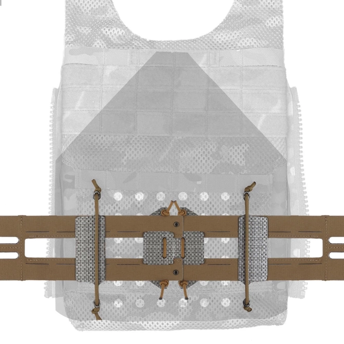 Universal Cummerbund Wosport Lightweight Gridle QD Coyote Brown