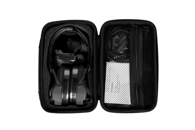 HD-17 Gen 6 tactical active headphones - Black