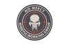 Naszywka 3D - NO MERCY – KINETIC WORKING GROUP - Black