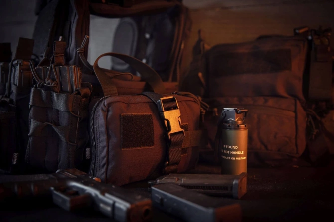 Triple carbine magazine pouch Open Koga - Coyote Brown