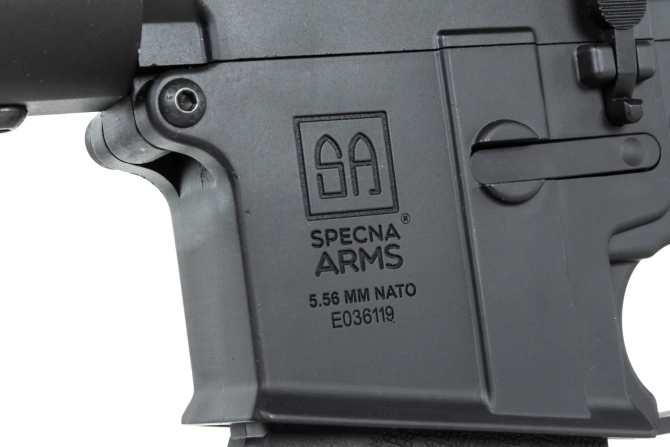 Karabinek ASG Specna Arms M4 RRA SA-P12 PRIME™ HAL™ ETU Light Ops Stock Wersja High Torque Czarny