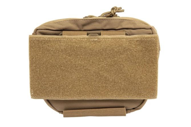 Podwieszana kieszeń taktyczna z klamrą QR Wosport Coyote Brown