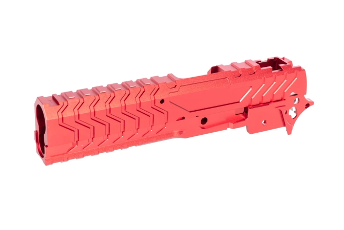 5KU Matrix Style lock and frame kit for Hi-Capa replicas Red