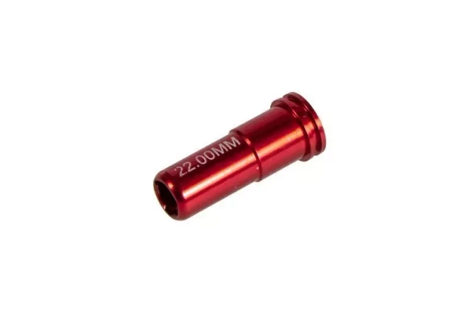 Podwójnie uszczelniona aluminiowa dysza CNC do replik AEG - 22.00mm
