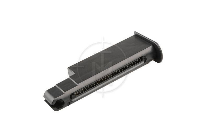 Magazynek hi-cap 23 kulki do repliki WALTHER PPK/S - czarny