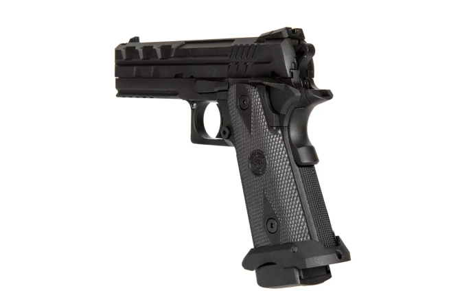 TARTARUS MK I 4.3 Green Gas Pistol Replica - Black"