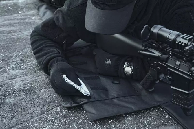 Sniper Gun Bag / Shooting Mat (1200mm) - Black