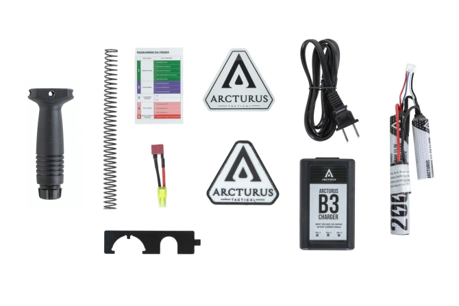 airsoft Arcturus LWT MK-II CQB Carbine 10" AEG SPORT SE™ Starter Pack Grey