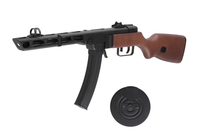 Replika pistoletu maszynowego PPSH - real wood
