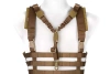 Tactical Low Profile Chest Rig type vest - Coyote Brown