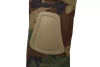 Spodnie Combat Uniform z nakolannikami - woodland