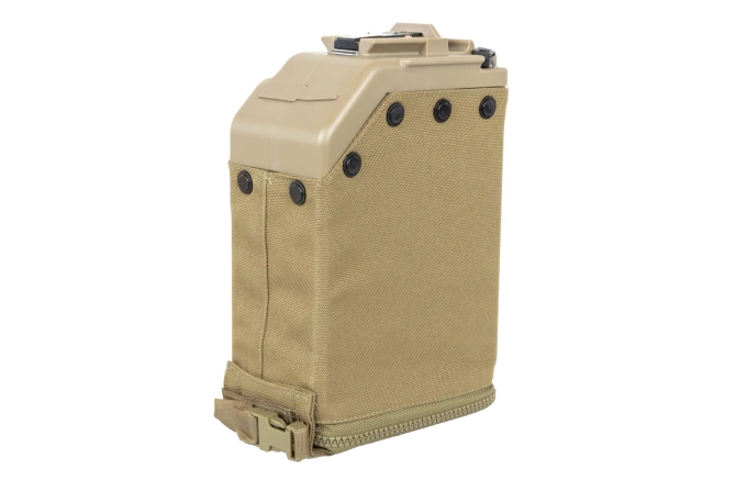 Magazynek typu box 5000 kulek Vega Force Company do MK48 MOD1 Flat Dark Earth