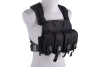Kamizelka taktyczna Commander Chest Rig - czarna